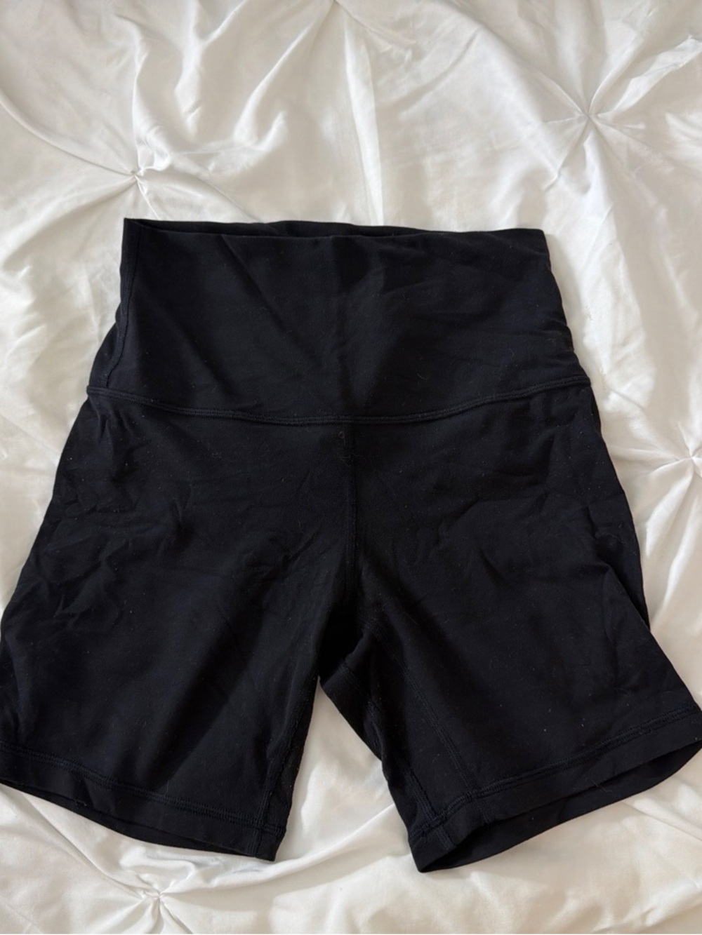lululemon athletica Black High-Rise Bike Shorts